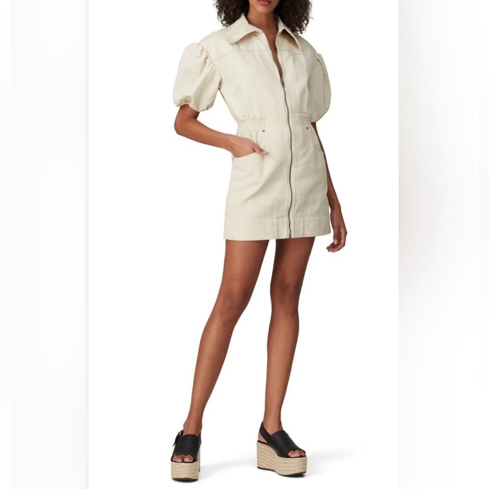 C/MEO Collective Cream Zip-Up Dress